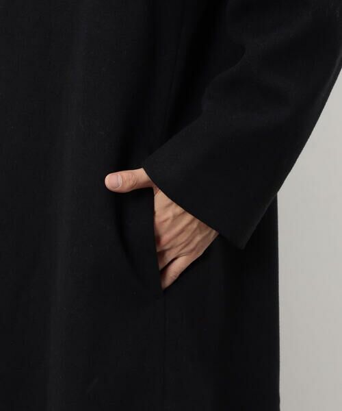 COMME CA ISM / コムサイズム その他アウター | ウールブレンド メルトン セミダブル チェスターコート | 詳細12