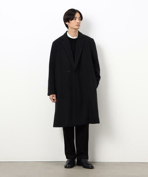 COMME CA ISM / コムサイズム その他アウター | ウールブレンド メルトン セミダブル チェスターコート | 詳細2
