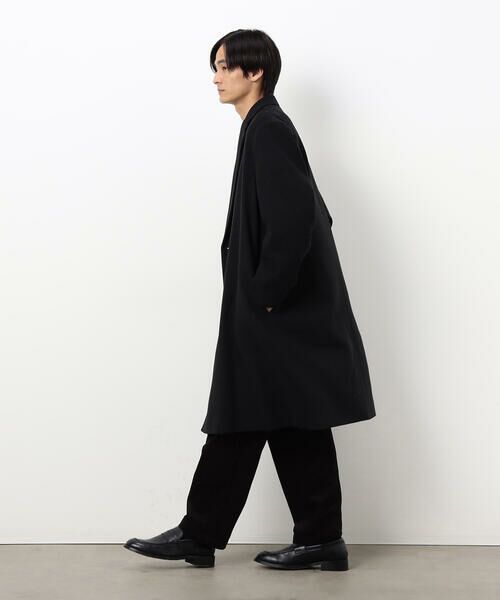 COMME CA ISM / コムサイズム その他アウター | ウールブレンド メルトン セミダブル チェスターコート | 詳細3