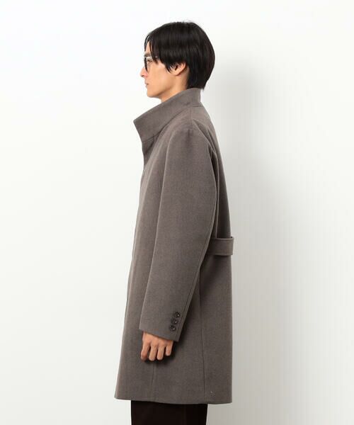 COMME CA ISM / コムサイズム その他アウター | ウールブレンド メルトン イタリアンカラー コート | 詳細18