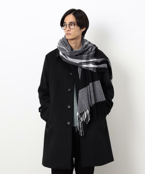 COMME CA ISM / コムサイズム ステンカラーコート | ハイブリッド ウールビーバー ステンカラーコート | 詳細4