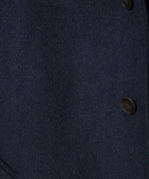 COMME CA ISM / コムサイズム ステンカラーコート | ハイブリッド ウールビーバー ステンカラーコート | 詳細30