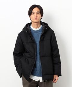 COMME CA ISM / コムサイズム ダウンジャケット・ベスト | ダイヤカットドビー ダウン フード ブルゾン