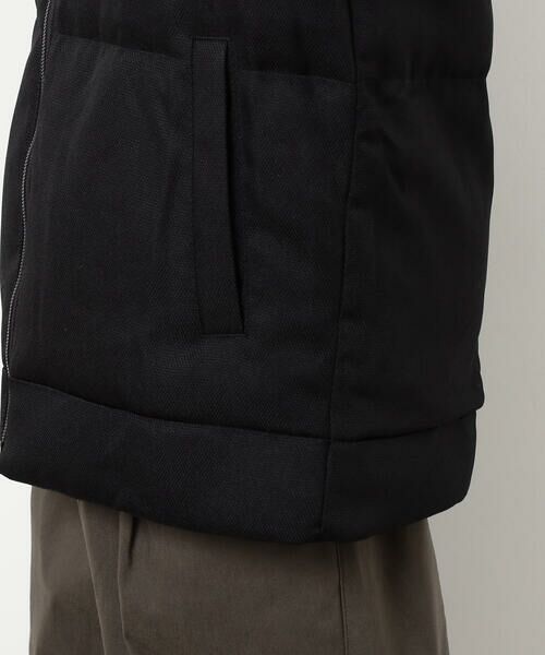 COMME CA ISM / コムサイズム ダウンジャケット・ベスト | ダイヤカットドビー ダウン フード ブルゾン | 詳細12