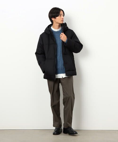 COMME CA ISM / コムサイズム ダウンジャケット・ベスト | ダイヤカットドビー ダウン フード ブルゾン | 詳細2