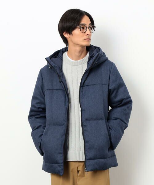 COMME CA ISM / コムサイズム ダウンジャケット・ベスト | ダイヤカットドビー ダウン フード ブルゾン | 詳細21