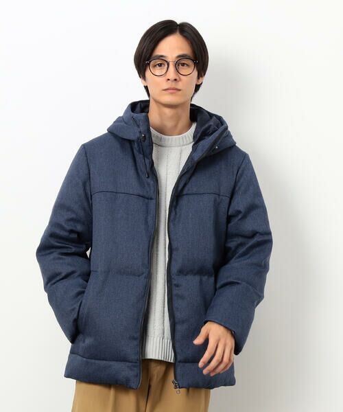 COMME CA ISM / コムサイズム ダウンジャケット・ベスト | ダイヤカットドビー ダウン フード ブルゾン | 詳細18