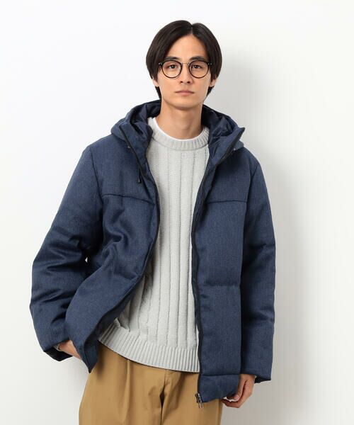 COMME CA ISM / コムサイズム ダウンジャケット・ベスト | ダイヤカットドビー ダウン フード ブルゾン | 詳細19