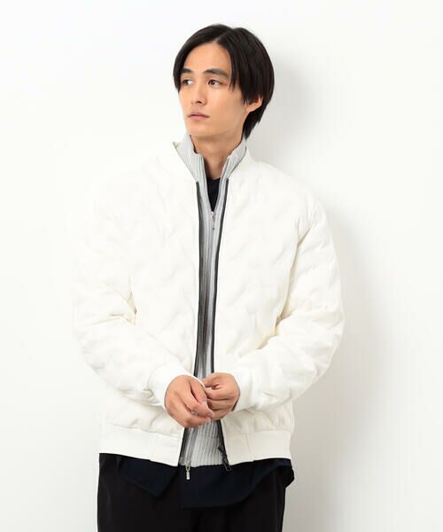 COMME CA ISM / コムサイズム ダウンジャケット・ベスト | シームレスダウン MA-1 ブルゾン | 詳細4