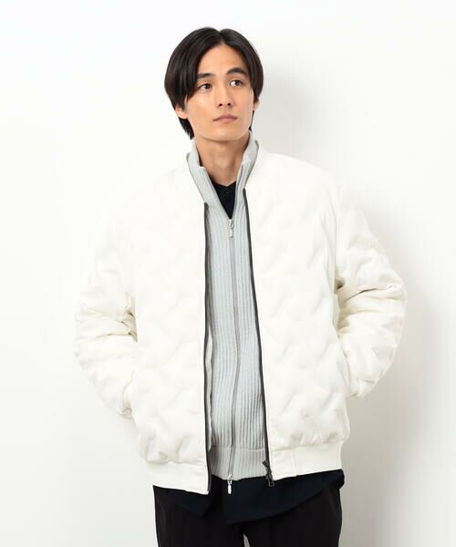COMME CA ISM / コムサイズム ダウンジャケット・ベスト | シームレスダウン MA-1 ブルゾン | 詳細5