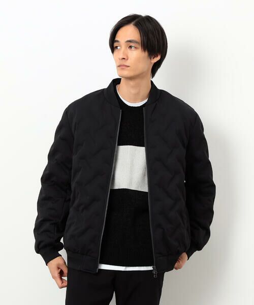COMME CA ISM / コムサイズム ダウンジャケット・ベスト | シームレスダウン MA-1 ブルゾン | 詳細9