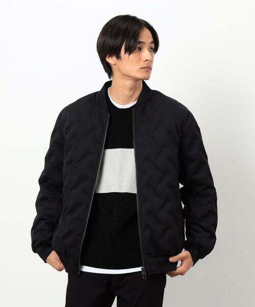 COMME CA ISM / コムサイズム ダウンジャケット・ベスト | シームレスダウン MA-1 ブルゾン | 詳細10