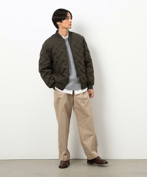 COMME CA ISM / コムサイズム ダウンジャケット・ベスト | シームレスダウン MA-1 ブルゾン | 詳細23