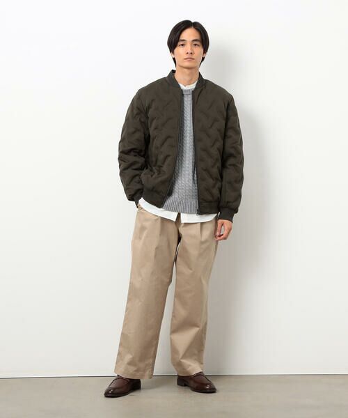 COMME CA ISM / コムサイズム ダウンジャケット・ベスト | シームレスダウン MA-1 ブルゾン | 詳細24