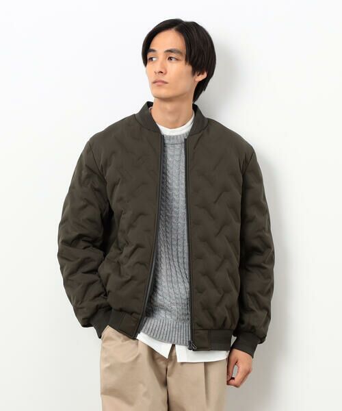 COMME CA ISM / コムサイズム ダウンジャケット・ベスト | シームレスダウン MA-1 ブルゾン | 詳細30