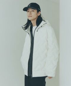 COMME CA ISM / コムサイズム ダウンジャケット・ベスト | シームレスダウン フード ブルゾン