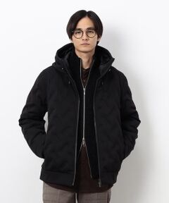 COMME CA ISM / コムサイズム ダウンジャケット・ベスト | シームレスダウン フード ブルゾン