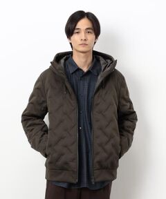 COMME CA ISM / コムサイズム ダウンジャケット・ベスト | シームレスダウン フード ブルゾン