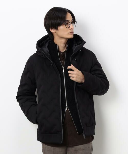 COMME CA ISM / コムサイズム ダウンジャケット・ベスト | シームレスダウン フード ブルゾン | 詳細12