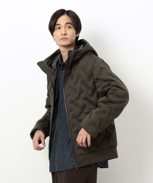 COMME CA ISM / コムサイズム ダウンジャケット・ベスト | シームレスダウン フード ブルゾン | 詳細20