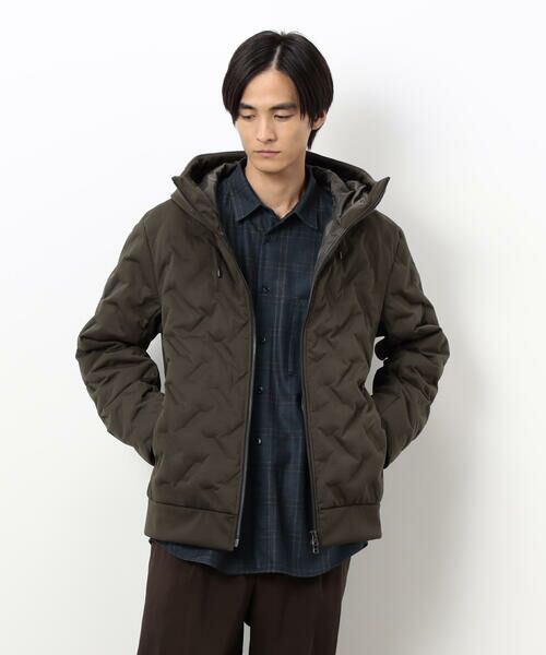 COMME CA ISM / コムサイズム ダウンジャケット・ベスト | シームレスダウン フード ブルゾン | 詳細21