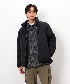 COMME CA ISM / コムサイズム ブルゾン | ポリエステル タッサー 機能中綿 スタンドカラーブルゾン