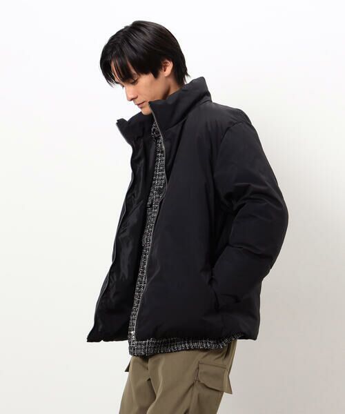 COMME CA ISM / コムサイズム ブルゾン | ポリエステル タッサー 機能中綿 スタンドカラーブルゾン | 詳細9