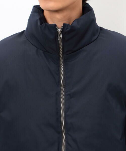 COMME CA ISM / コムサイズム ブルゾン | ポリエステル タッサー 機能中綿 ブロッキング スタンドカラーブルゾン | 詳細9