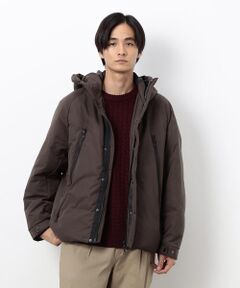 COMME CA ISM / コムサイズム ダウンジャケット・ベスト | ウェザー リサイクルダウン フードブルゾン