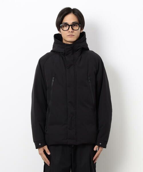 COMME CA ISM / コムサイズム ダウンジャケット・ベスト | ウェザー リサイクルダウン フードブルゾン | 詳細8