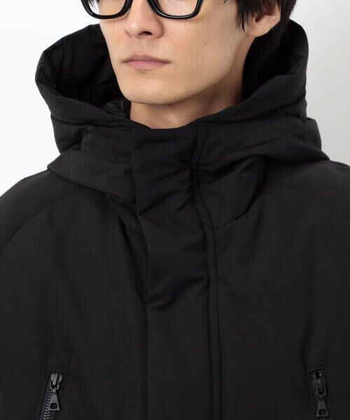 COMME CA ISM / コムサイズム ダウンジャケット・ベスト | ウェザー リサイクルダウン フードブルゾン | 詳細11