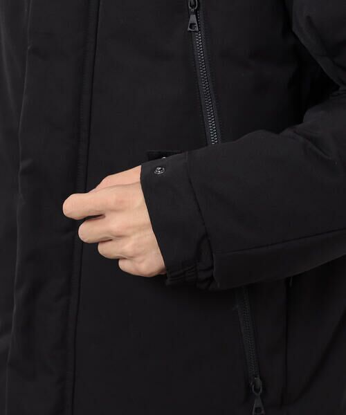 COMME CA ISM / コムサイズム ダウンジャケット・ベスト | ウェザー リサイクルダウン フードブルゾン | 詳細12