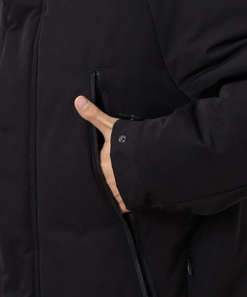 COMME CA ISM / コムサイズム ダウンジャケット・ベスト | ウェザー リサイクルダウン フードブルゾン | 詳細13