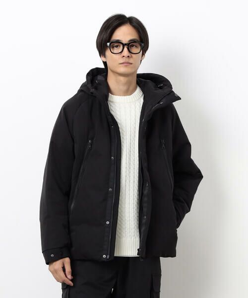 COMME CA ISM / コムサイズム ダウンジャケット・ベスト | ウェザー リサイクルダウン フードブルゾン | 詳細4
