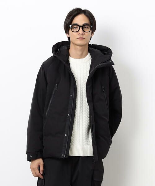 COMME CA ISM / コムサイズム ダウンジャケット・ベスト | ウェザー リサイクルダウン フードブルゾン | 詳細5