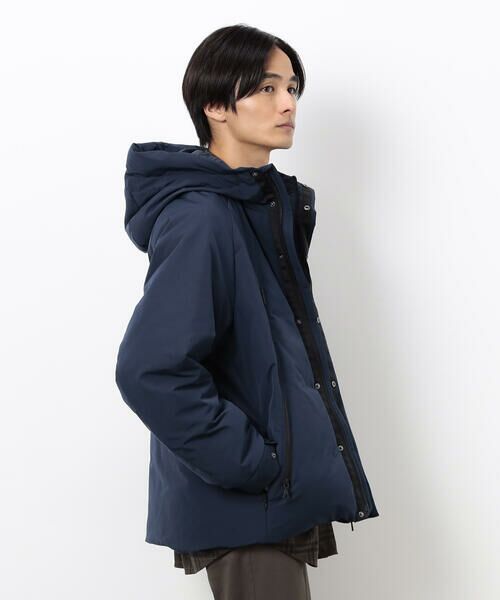 COMME CA ISM / コムサイズム ダウンジャケット・ベスト | ウェザー リサイクルダウン フードブルゾン | 詳細23