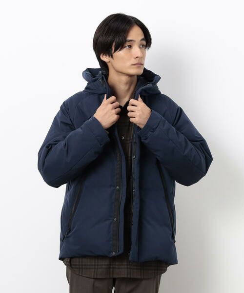 COMME CA ISM / コムサイズム ダウンジャケット・ベスト | ウェザー リサイクルダウン フードブルゾン | 詳細25