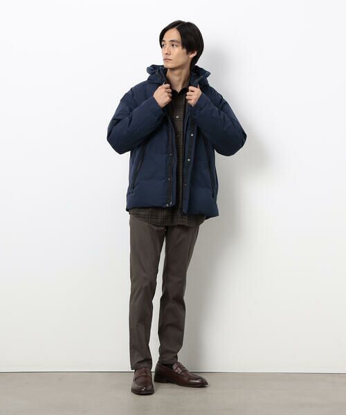 COMME CA ISM / コムサイズム ダウンジャケット・ベスト | ウェザー リサイクルダウン フードブルゾン | 詳細20