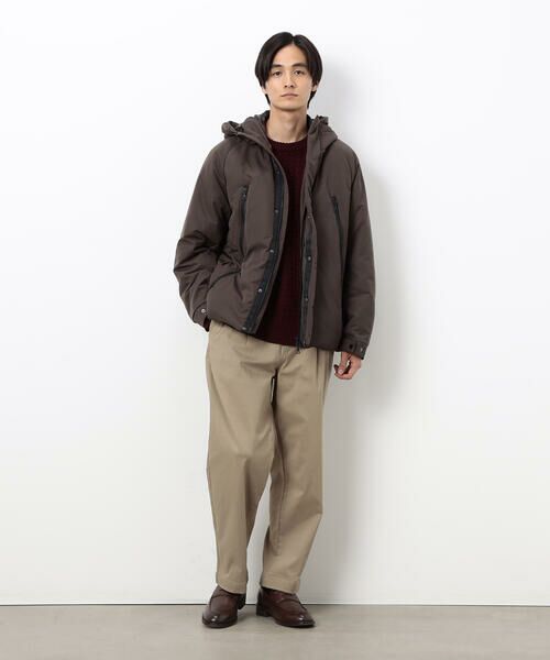 COMME CA ISM / コムサイズム ダウンジャケット・ベスト | ウェザー リサイクルダウン フードブルゾン | 詳細26