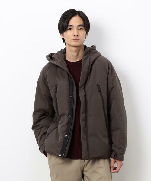 COMME CA ISM / コムサイズム ダウンジャケット・ベスト | ウェザー リサイクルダウン フードブルゾン | 詳細28