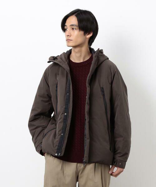 COMME CA ISM / コムサイズム ダウンジャケット・ベスト | ウェザー リサイクルダウン フードブルゾン | 詳細30