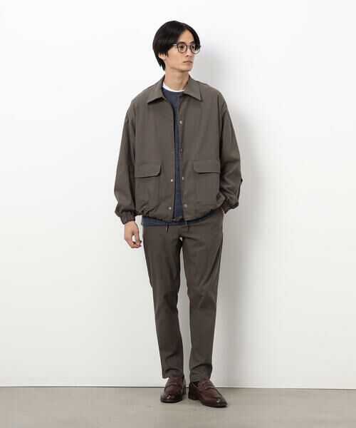 COMME CA ISM / コムサイズム ブルゾン | ＧＵＭ ストレッチ コーチ ジャケット | 詳細12