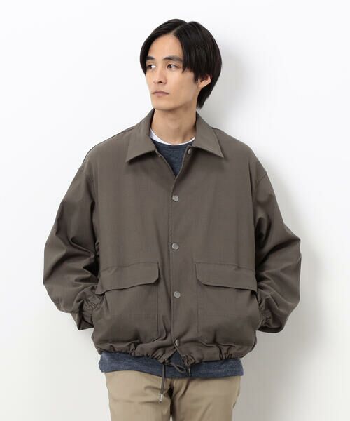 COMME CA ISM / コムサイズム ブルゾン | ＧＵＭ ストレッチ コーチ ジャケット | 詳細16