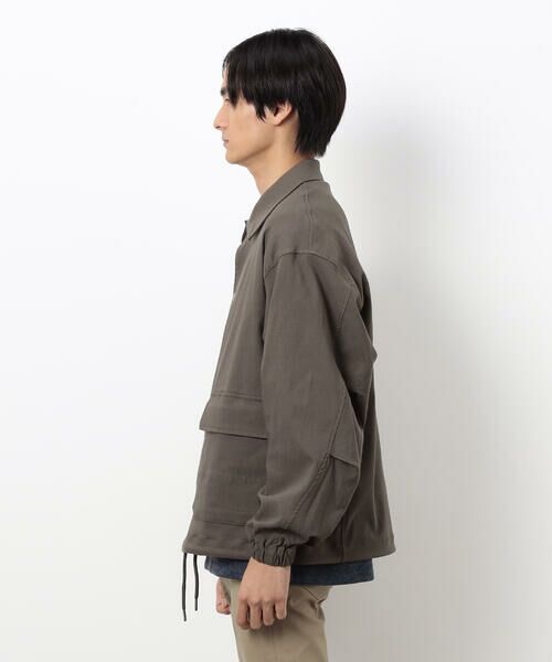 COMME CA ISM / コムサイズム ブルゾン | ＧＵＭ ストレッチ コーチ ジャケット | 詳細18