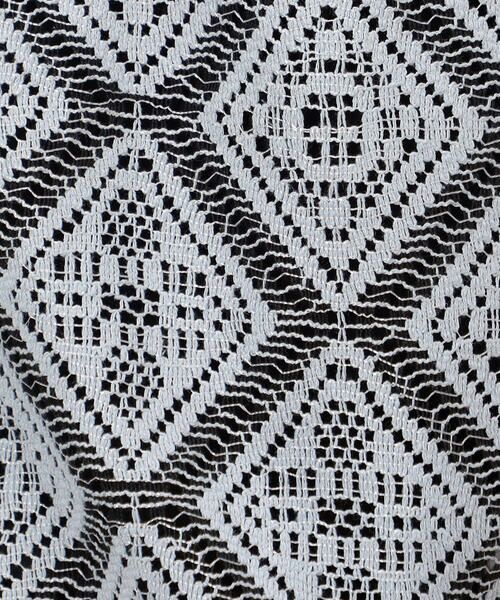 COMME CA ISM / コムサイズム シャツ・ブラウス | クロシェ風編み レースシャツ | 詳細17