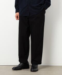 COMME CA ISM / コムサイズム その他パンツ | 【スマートベーシックパンツ】ハイテンション 裏起毛 ワンタック ワイド テーパード パンツ