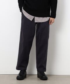 COMME CA ISM / コムサイズム その他パンツ | 【スマートベーシックパンツ】ハイテンション 裏起毛 ワンタック ワイド テーパード パンツ