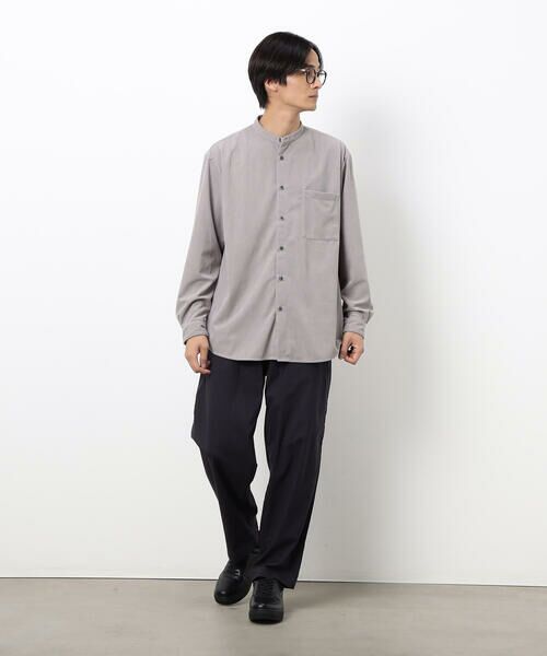 COMME CA ISM / コムサイズム その他パンツ | 【スマートベーシックパンツ】ハイテンション 裏起毛 ワンタック ワイド テーパード パンツ | 詳細8