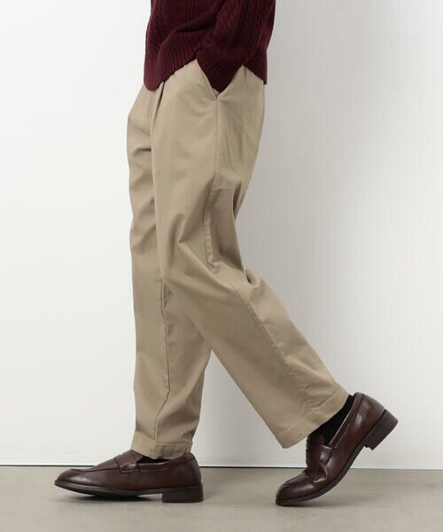 COMME CA ISM / コムサイズム その他パンツ | 【スマートベーシックパンツ】ハイテンション 裏起毛 ワンタック ワイド テーパード パンツ | 詳細16