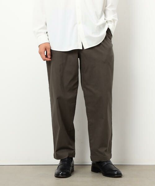 COMME CA ISM / コムサイズム その他パンツ | 【スマートベーシックパンツ】ハイテンション 裏起毛 ワンタック ワイド テーパード パンツ | 詳細21